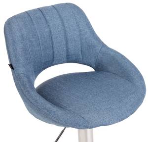 Barhocker Milet Blau - Silber