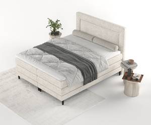 Boxspringbett Madame Creme - Breite: 160 cm