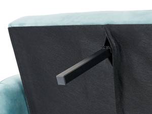 Schlafsofa VIMMERBY Schwarz - Blau - Hellblau