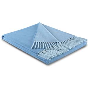 couverture / plaid 130x170cm Tissu mélangé - Bleu