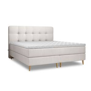 BoxspringbettPure Premium Beige - Breite: 180 cm