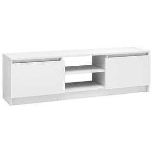 TV-Schrank Weiß - Holzwerkstoff - Massivholz - 30 x 36 x 120 cm