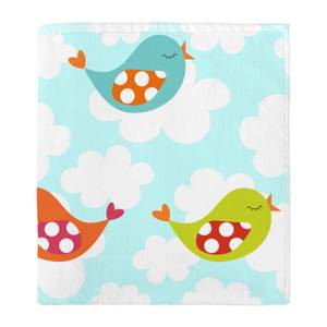 Little birds Handtuch Textil - 1 x 70 x 150 cm