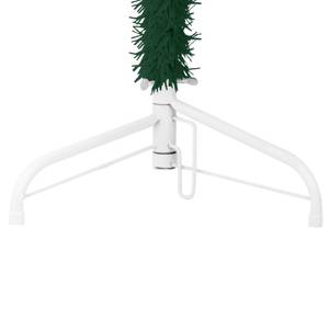 Demi-arbre de noël artificiel Vert - 61 x 240 x 61 cm