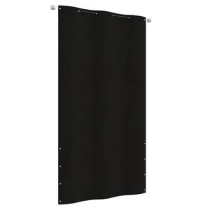 Balkonsichtschutz 3011436-3 Schwarz - 120 x 240 x 1 cm