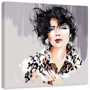 Leinwandbilder Modern Glamour Frau 50 x 50 cm