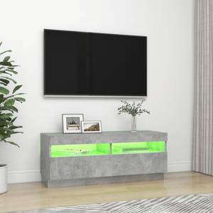 Meuble tv 3009233 Gris minéral - Largeur : 100 cm