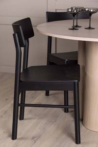 Essgruppe Olivia 24 (5-teilig) Weiß - Massivholz - 110 x 75 x 110 cm