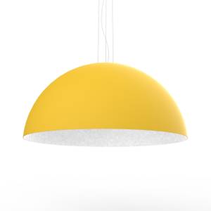 Suspension Cassis Blanc - Jaune - 80 x 40 x 80 cm