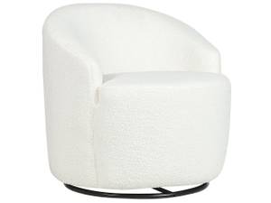 Fauteuil DAVIK Noir - Crème - Blanc