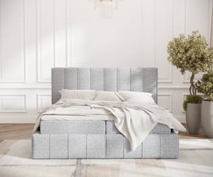 Boxspringbett Moretti Grau - Breite: 200 cm