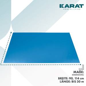 Bodenschutzmatte NEO Color Blau - 90 x 400 cm