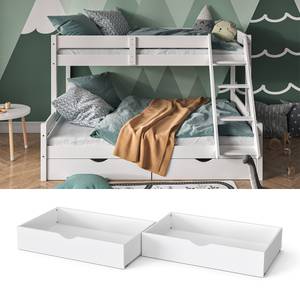 Tiroir de lit Everest 2 pcs. Blanc