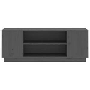 TV-Schrank D927 Grau - Massivholz - 35 x 41 x 110 cm