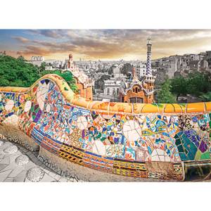 Puzzle Barcelona 1000 Teile Papier - 26 x 6 x 36 cm