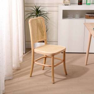 Lot de 2 chaises CARACAS Marron - Rotin - 44 x 90 x 50 cm