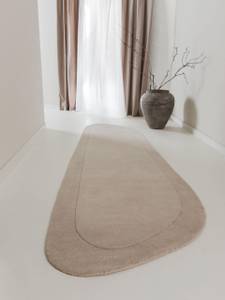 Tapis de laine Shape Blanc crème