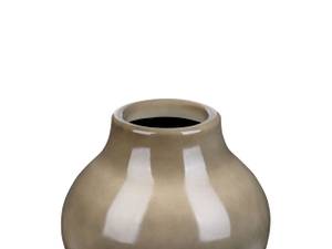 Blumenvase MAGAN Beige - Grau - Keramik - 25 x 31 x 25 cm