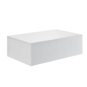 Wandregal-Set Oslo mit Schublade Weiß