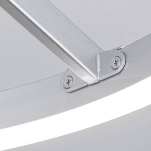 LED Deckenleuchte FLOAT Grau - Metall - 40 x 15 x 40 cm