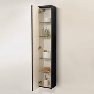 Armoire haute Calgary Plusieurs modèles Couleur anthracite brillant Jointure des portes à  droite