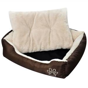 Lit pour chiens 291323 Beige - 80 x 21 x 110 cm