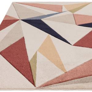 Tapis de salon moderne KADEO Multicolore - 80 x 150 cm