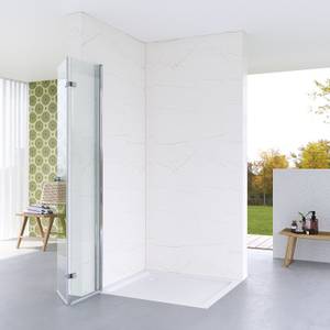 Duschwand faltbar 180° Walk in Dusche Breite: 115 cm