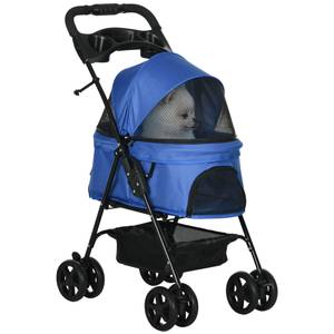 Hundewagen D00-127BU Blau