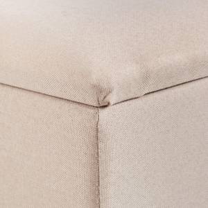 Hocker mit Stauraum Beige - Hellbraun