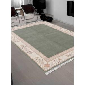 Tapis salon NAPISSA Vert - 70 x 140 cm