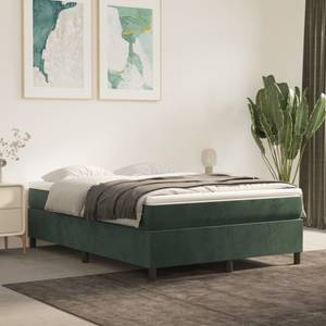 Cadre de lit 3016030-4 Vert foncé - 203 x 35 cm