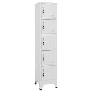 Armoire à casiers 294428-1 Gris - Profondeur : 40 cm