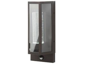 Lampe murale LED pour l'extérieur FRUID Marron - Métal - 15 x 35 x 11 cm