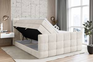 Boxspringbett APO-Z-KING Ecru - Breite: 120 cm