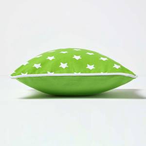 Kissenbezug mit Sternen Grün - 30 x 30 cm