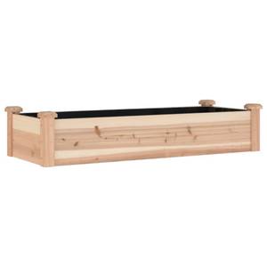 Lit surélevé de jardin 3029101 Bois - 45 x 120 cm