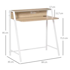 Schreibtisch 836-055AK Weiß