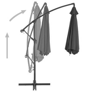 Parasol en porte-à-faux Anthracite