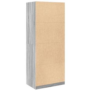 Kleiderschrank 298537-7 Hellgrau - Breite: 80 cm