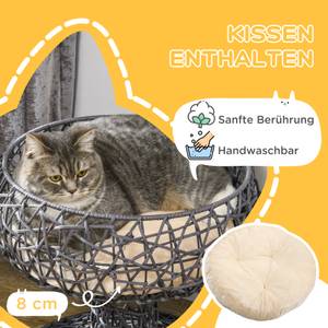 Katzenbett D30-533V00VT Violett - Metall - 42 x 42 x 42 cm