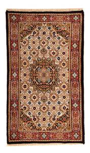 Indo Sarough - 165x95cm Beige - Naturfaser - 95 x 2 x 165 cm