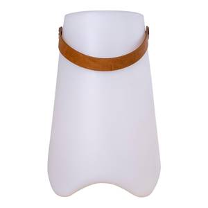 Lampe Bristol Blanc - En partie en bois massif - 25 x 38 x 25 cm