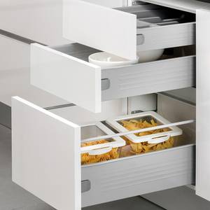Ultrabox Schublade für Küche und Grau - Metall - 26 x 11 x 53 cm