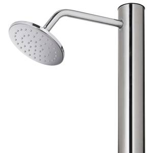 Douche de jardin 315940 Argenté - Métal - 12 x 215 x 20 cm