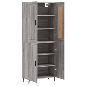 Highboard DE3475 Grau - Holzwerkstoff - 34 x 180 x 70 cm