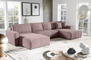 Ecksofa Eckcouch Bento U Form Couch Altrosa