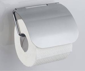 Toilettenpapierhalter OSIMO Static-Loc Silber - Metall - 13 x 14 x 3 cm
