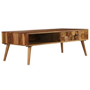 Couchtisch 246201 Braun - Massivholz - Holzart/Dekor - 50 x 37 x 110 cm