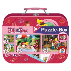 Puzzle Bibi Tina Metallbox Papier - 25 x 5 x 35 cm